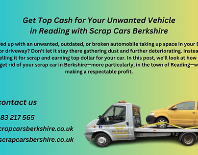 Unwanted Vehicle in Reading with Scrap Cars Berkshire