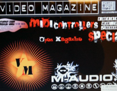 Flash App - Interactive Multimedia Magazine