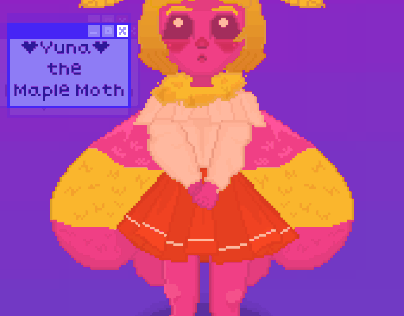 Yuna the maple moth