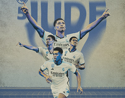 Jude Bellingham Real Madrid Poster Design