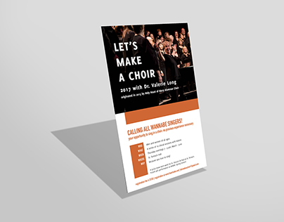 Let's Make A Choir: 2017 Flyer