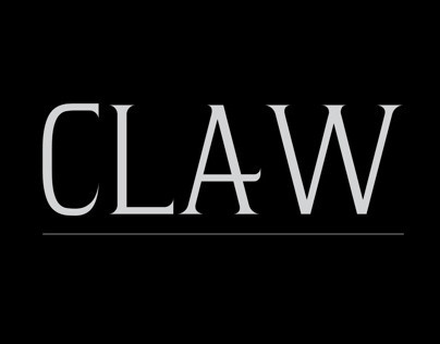 Claw / Typeface