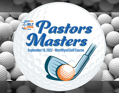 Pastors Masters Charity Golf Tournament Promo