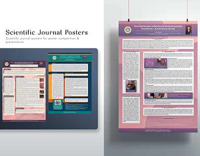 Scientific Journal Poster Design