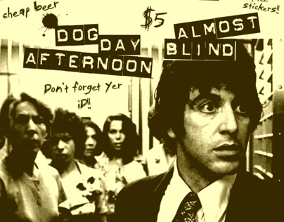 Punk rock flyer: Dog Day Afternoon