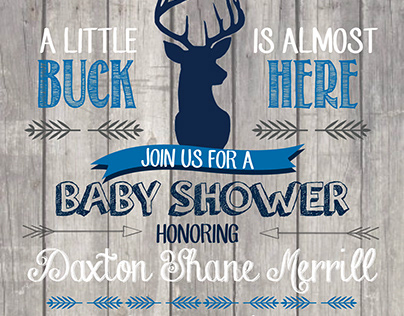 Baby Shower Announcement