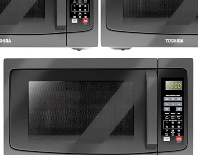 Toshiba EM131A5C-BS Microwave Oven with Smart Sensor