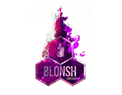 Desarrollo de Logo Community Manager Blonsh Vape shop