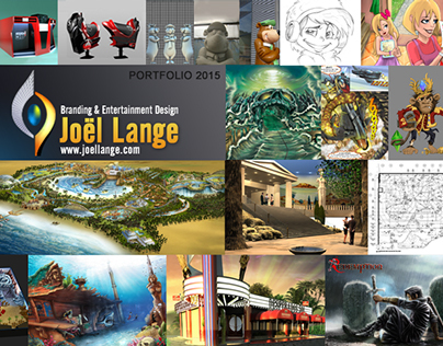 Theme Park Designer New Portfolio 2015 - Joël Lange