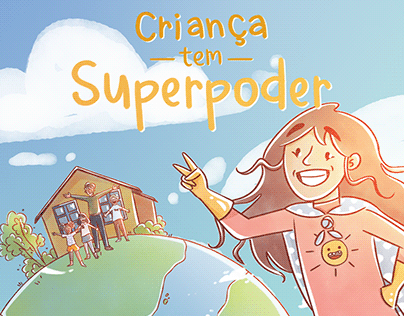 Project thumbnail - Livro infantil • Criança tem Superpoder