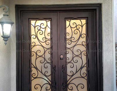 Milan Double Entry Iron Doors