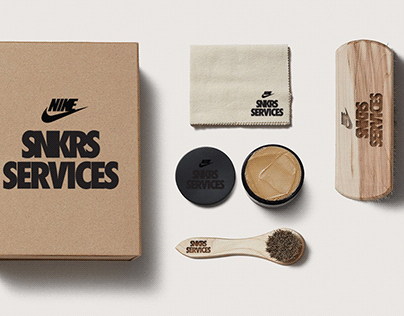 Nike SNKRS Services Renders & Design