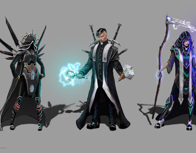 Character design Wicked Saints