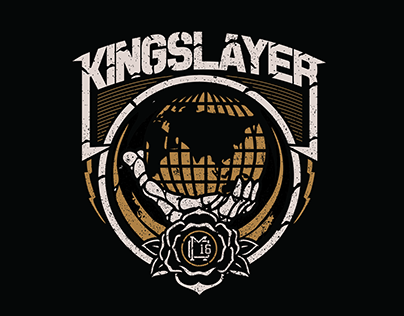 Massacre Conspiracy's King Slayer EP Art (Front Page)