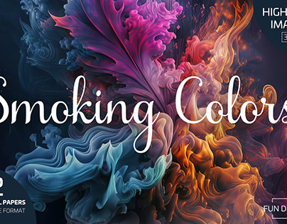 Smoking Colors Beautiful Backgrounds High Resolution