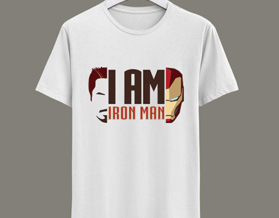 Iron Man T Shirt Design(1)
