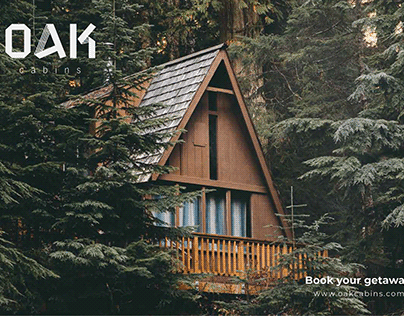 Oak Cabins (Brand Identity)