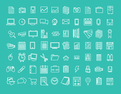 Free Icons: Office, Flat, Design