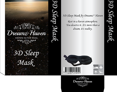 3D sleep mask