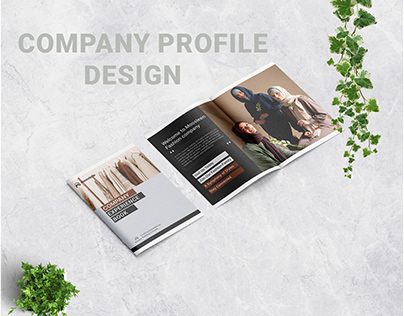Clothing Company Profile Design