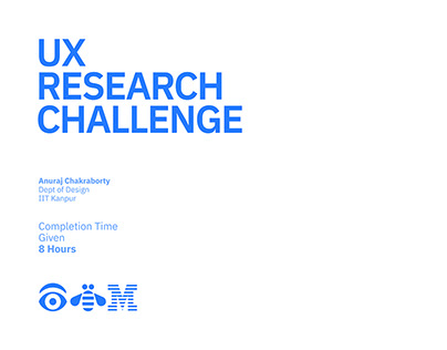 IBM UX Research Challenge - Accessibility