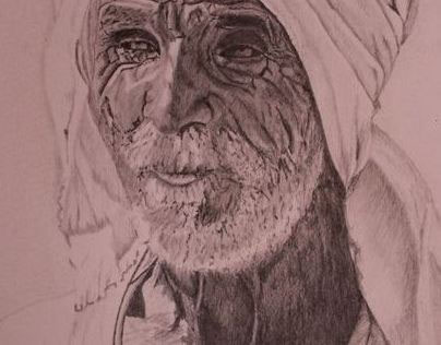 Egyptian old man