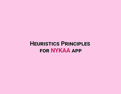 Heuristic Principles-Nykaa