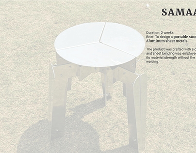 Samaas-a portable stool