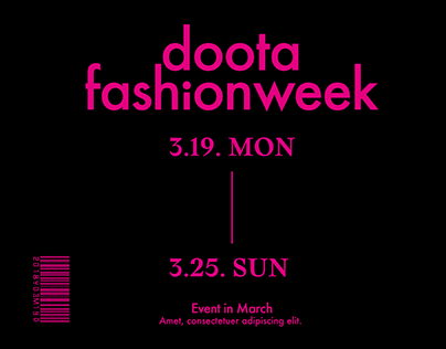 2018 Doota Mall Fashion Week