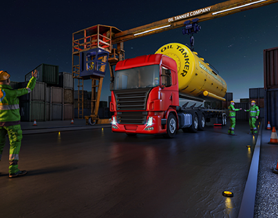 Truck Simulator 3d Truck Games - 2 Night Version