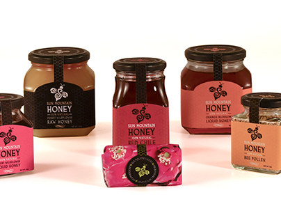 Sun Mountain Honey - Packaging