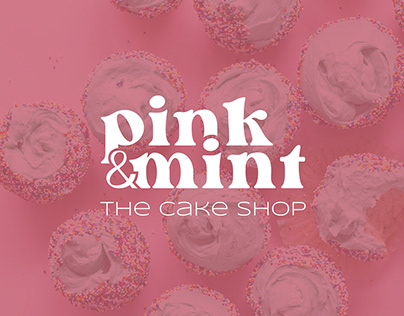 Pink & Mint - Cake Shop Logo Design