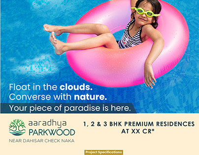 Creative campaign For Aaradhya Parkwood