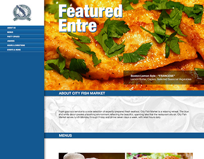 City Fish Market | Web Design