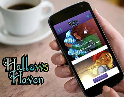 Hallows Haven Comic Website