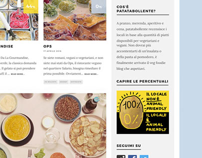 Patata Bollente website