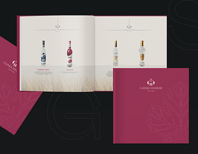"Ganja Sharab" catalogue design