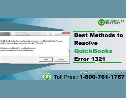 fix QuickBooks Error 1321 When Modifying the File?