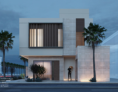 Private villa facade