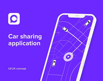 Carsharing app UX/UI
