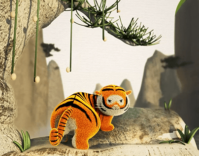 Year of The Tiger Animation