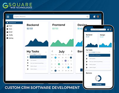 Build Your Own Custom CRM Software - Gsquare