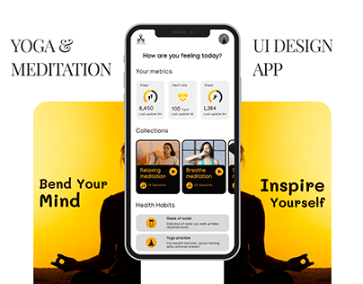 Yoga & Meditation App | UI design