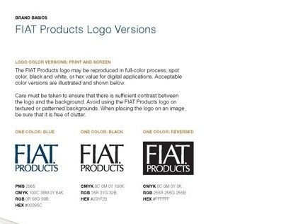 Fiat Brand Identity Guide