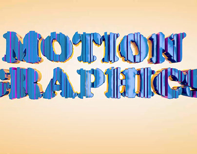 Text Motion Graphics