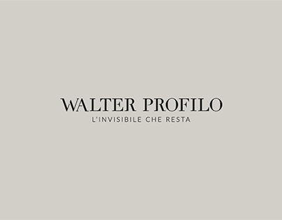 Walter Profilo - Brand Identity & Logo Design