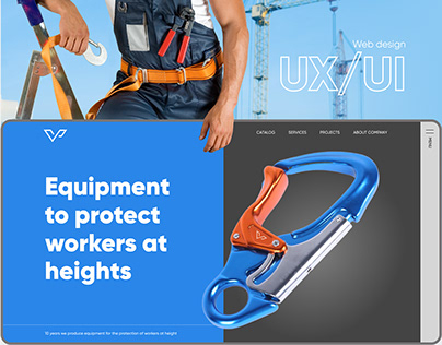 WEB SITE. Equipment to protect workers at heights