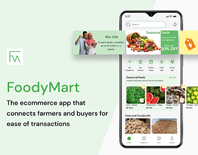 An ecommerce app for food items