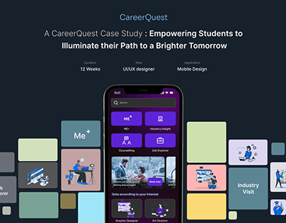Project thumbnail - CareerQuest: A Career Guidance App (UI/UX Case Study)