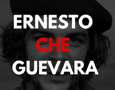 Apresentação sobre Ernesto Che Guevara